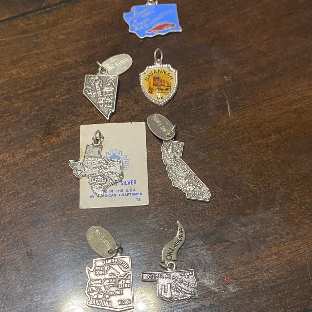 Vintage State Charm Collection